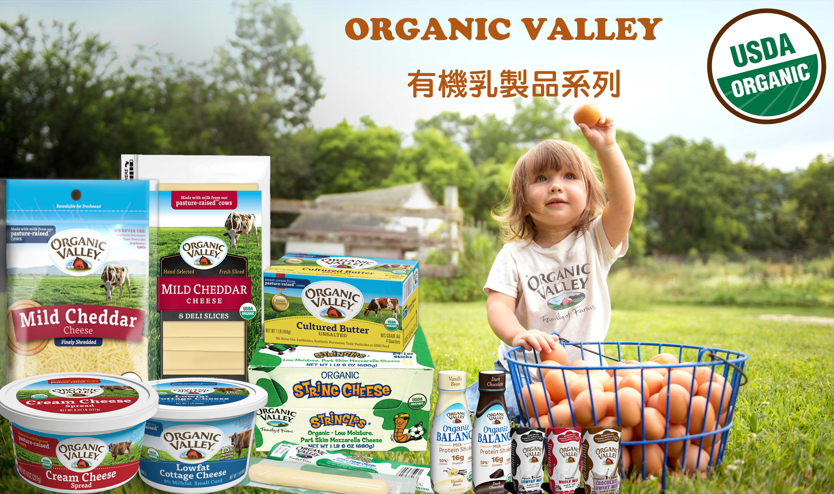 OV有機乳製品系列